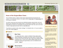 Tablet Screenshot of kootenayspoons.com